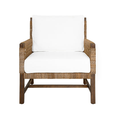 product image for Club Chair With Woven Seagrass Detail By Bd Studio Ii Harmon 2 51