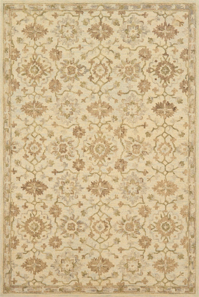 product image for Hawthorne Hooked Beige Rug 1 23
