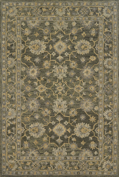 product image for Hawthorne Hooked Charcoal Rug 1 59