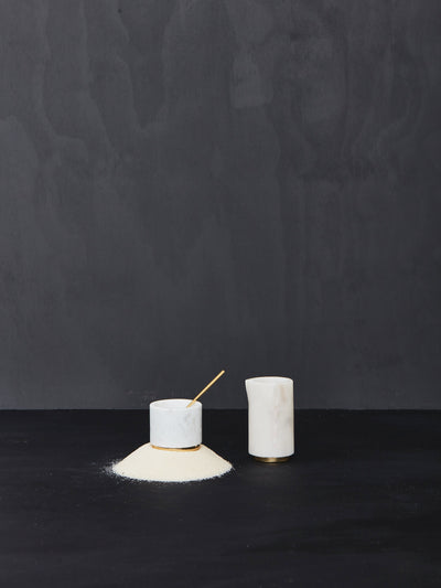product image for Mara Marble + Brass Creamer by Hawkins New York 28