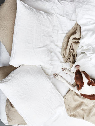 product image for Simple Linen King Bedding in Various Colors by Hawkins New York 92