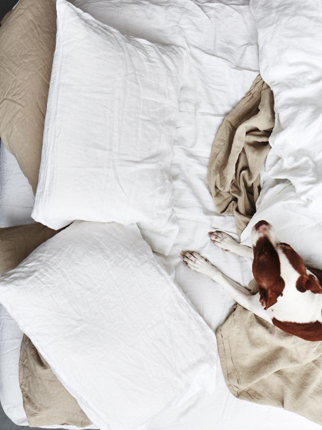 media image for Simple Linen King Bedding in Various Colors by Hawkins New York 295