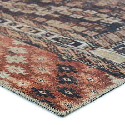 product image for Harman Minerva Brown & Terracotta Rug 2 31