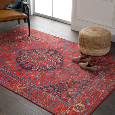 product image for Harman Eterna Red & Blue Rug 6 17
