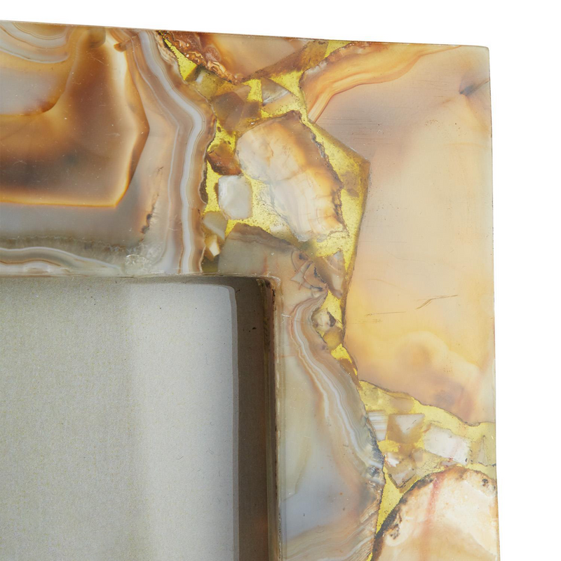 media image for amber agate set of 2 photo frames in gift box 3 238