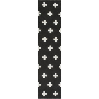 product image for Hilda HDA-2391 Hand Tufted Rug in Black & White by Surya 39