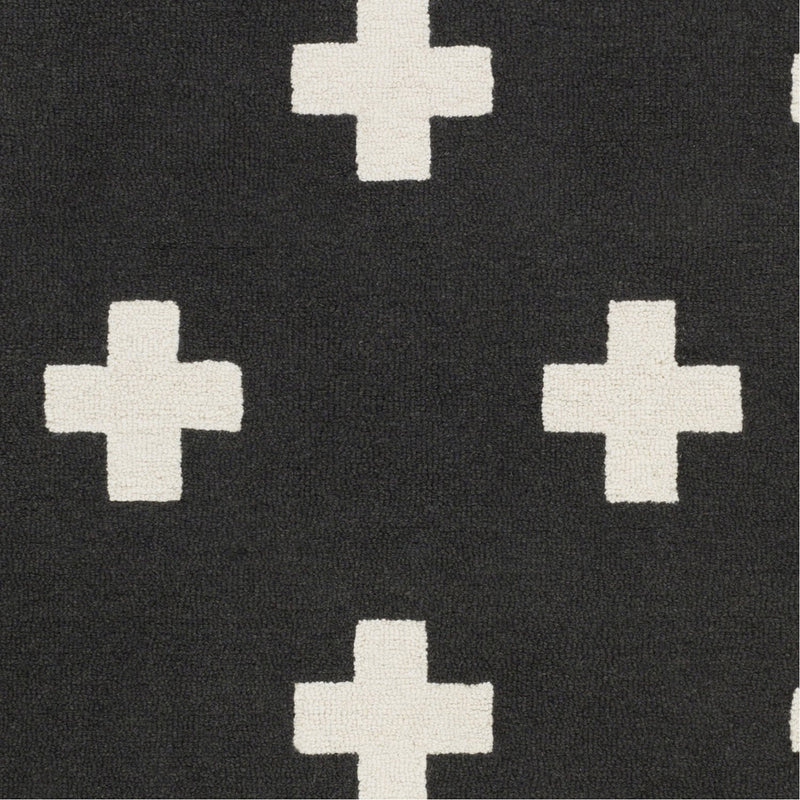 media image for Hilda HDA-2391 Hand Tufted Rug in Black & White by Surya 290