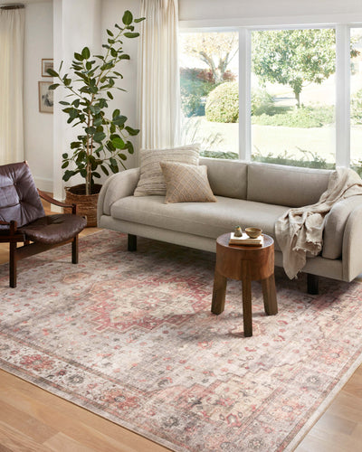 product image for Heidi Rug in Dove / Spice by Loloi II 93