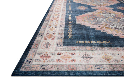 product image for Heidi Rug in Denim / Blush by Loloi II 14