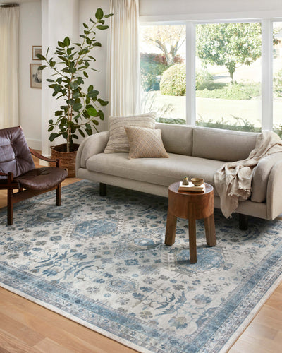 product image for Heidi Rug in Ivory / Ocean by Loloi II 40