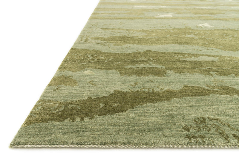 media image for Hermitage Hand Knotted Seafoam Green Rug 2 240