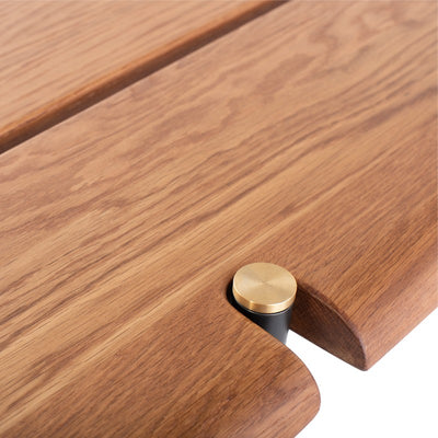 product image for Large Stacking Bench in Hard Fumed Oak design by District Eight 54