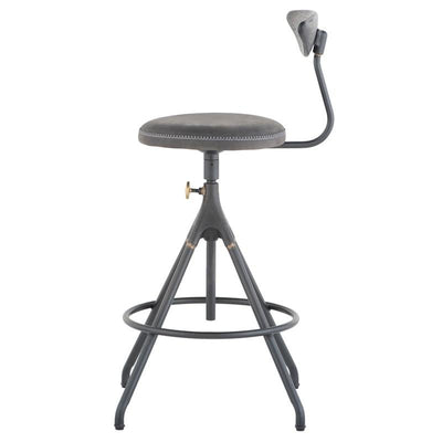 product image for 19.5" x 16.8" x 35.8-40.8" Akron Counter Stool by Nuevo 19