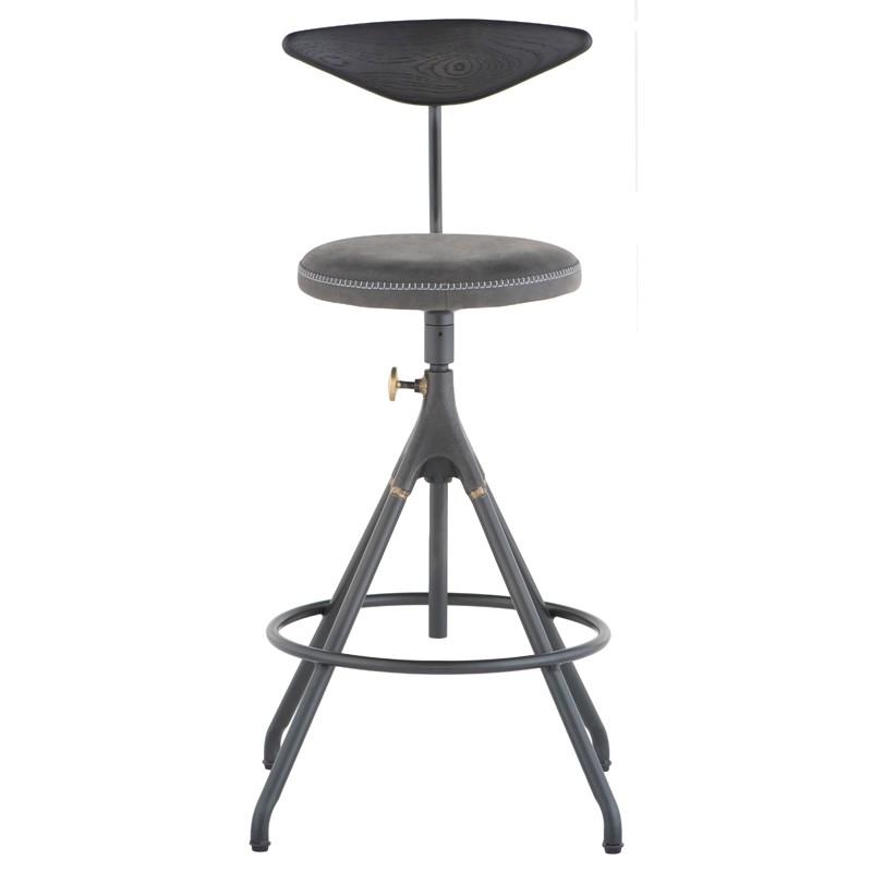 media image for 19.5" x 16.8" x 35.8-40.8" Akron Counter Stool by Nuevo 242