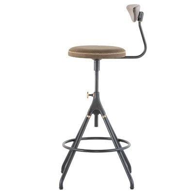 product image for 19.5" x 16.8" x 35.8-40.8" Akron Counter Stool by Nuevo 18