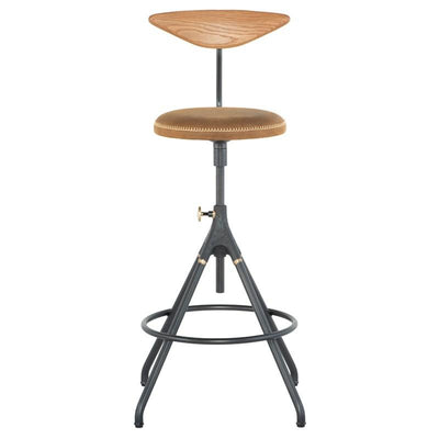 product image for 19.5" x 16.8" x 35.8-40.8" Akron Counter Stool by Nuevo 93