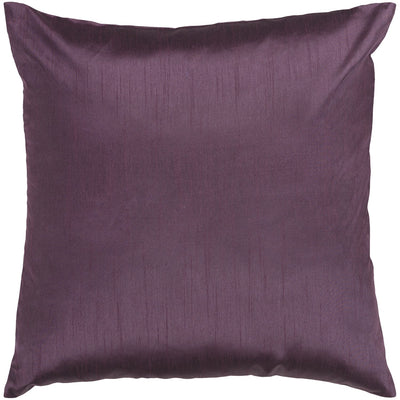 product image of Solid Luxe HH-039 Woven Pillow in Dark Purple by Surya 51