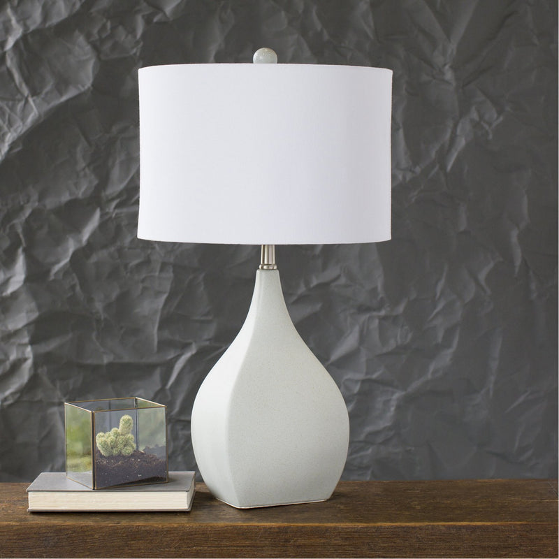 media image for Hinton HIN-002 Table Lamp in Cream & Light Gray by Surya 211
