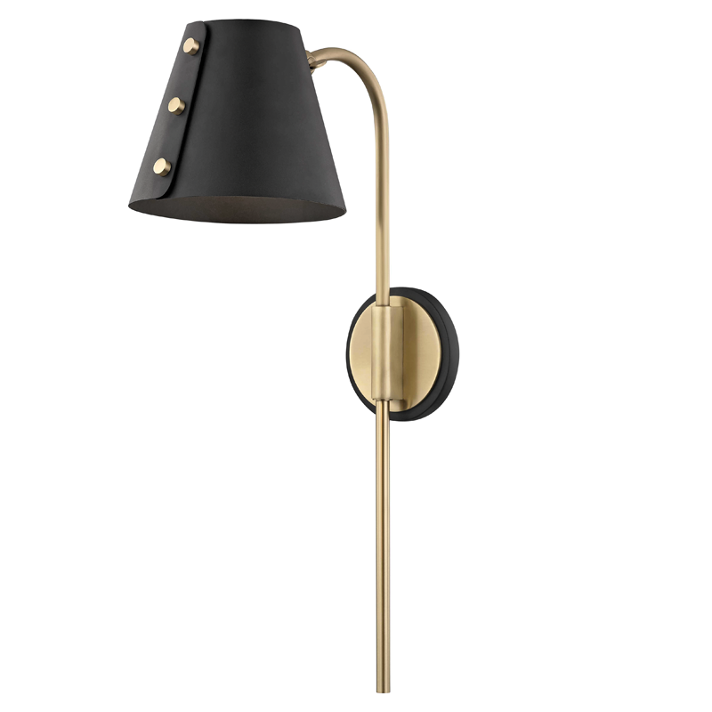 media image for meta 1 light wall sconce with plug by mitzi 1 233