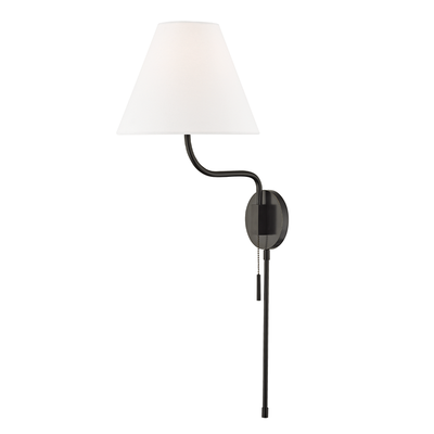 product image for patti 1 light wall sconce with plug by mitzi 2 91