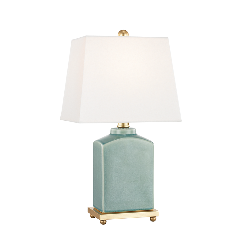 media image for brynn 1 light table lamp by mitzi hl268201 cl 2 222