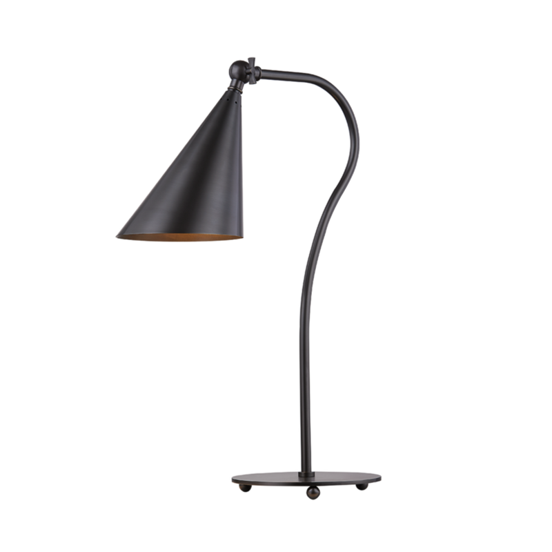 media image for lupe 1 light table lamp by mitzi hl285201 agb 2 211