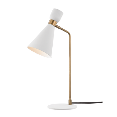 product image for willa 1 light table lamp by mitzi hl295201 agb wh 1 61