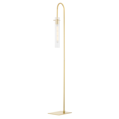product image of nettie 1 light floor lamp by mitzi hl527401 agb 1 598