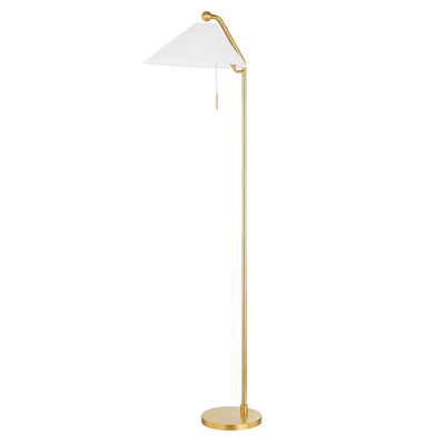 product image of aisa 1 light floor lamp by mitzi hl647401 agb 1 555