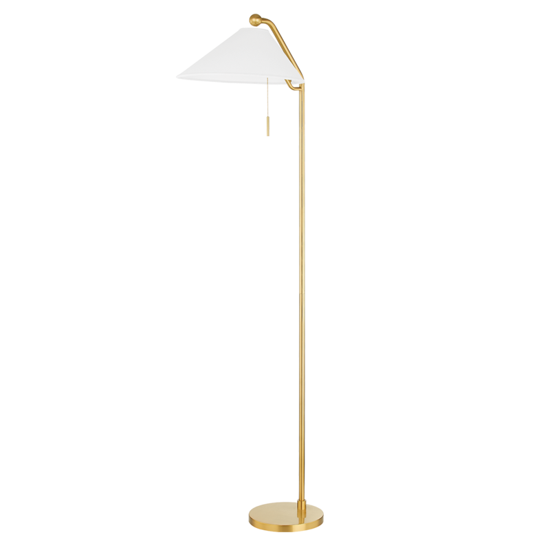 media image for aisa 1 light floor lamp by mitzi hl647401 agb 1 295