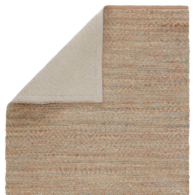 product image for reap chevron rug in candied ginger frosty green design by jaipur 8 36