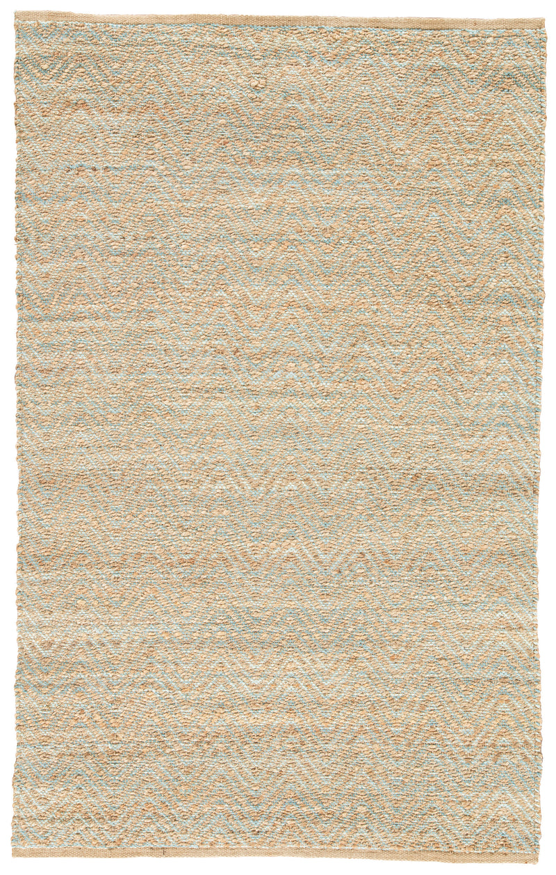 media image for reap chevron rug in candied ginger frosty green design by jaipur 1 257