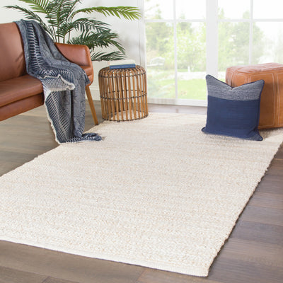 product image for Canterbury Solid Rug in Angora design by Jaipur Living 2