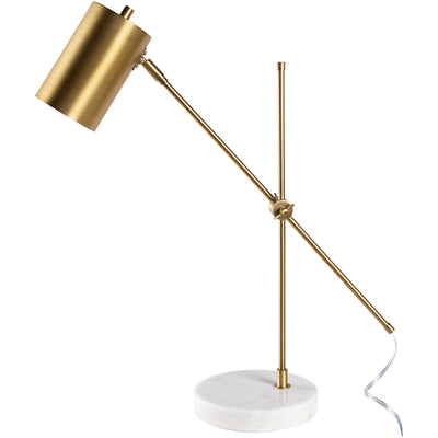 product image of Hannity HNI-001 Table Lamp in Brushed Brass by Surya 588