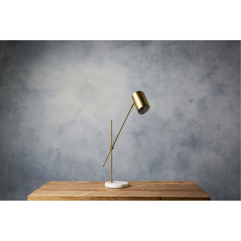 media image for Hannity HNI-001 Table Lamp in Brushed Brass by Surya 237
