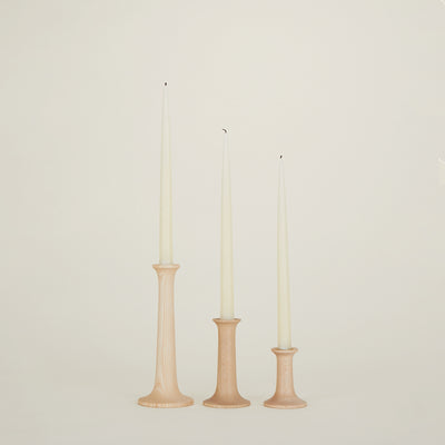 product image for Simple Oak & Maple Candle Holders in Various Sizes by Hawkins New York 22
