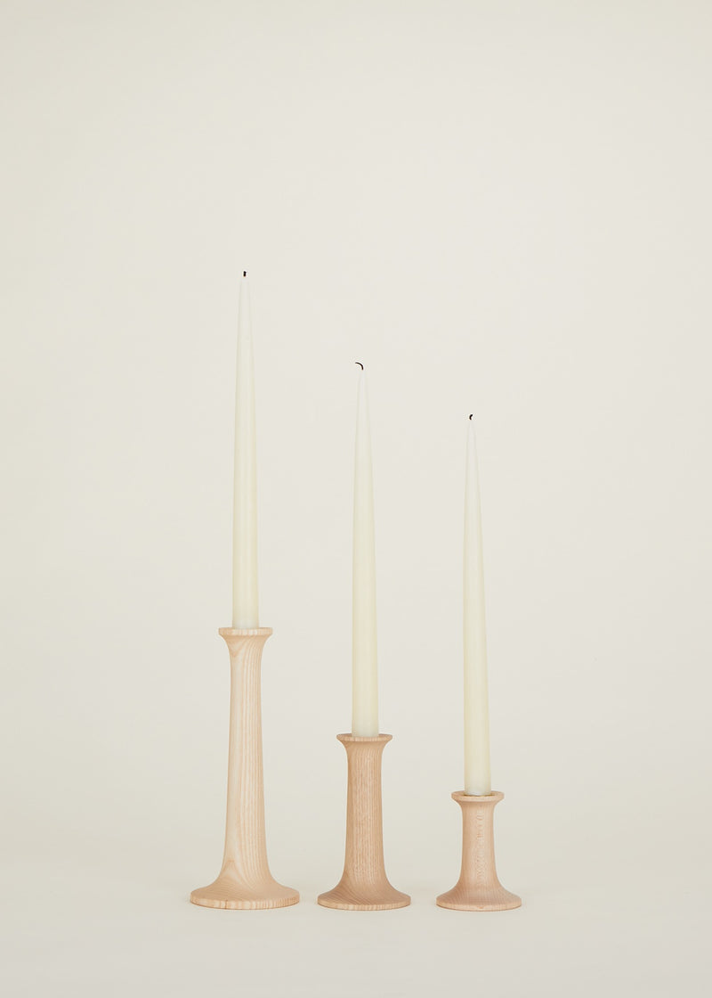 media image for Simple Wood Candle Holder in Various Sizes & Colors design by Hawkins New York 281