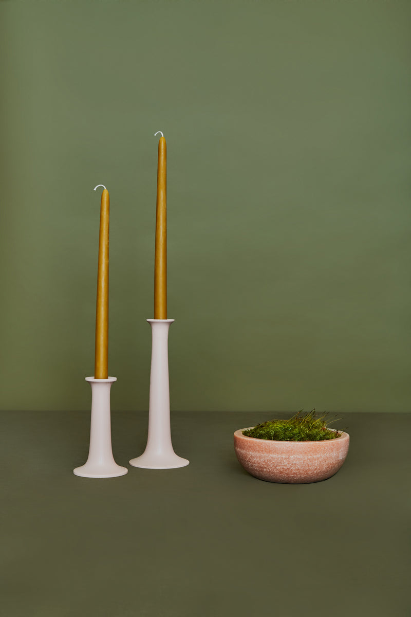 media image for Simple Wood Candle Holder in Various Sizes & Colors design by Hawkins New York 284