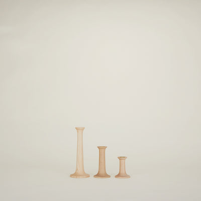 product image for Simple Oak & Maple Candle Holders in Various Sizes by Hawkins New York 29