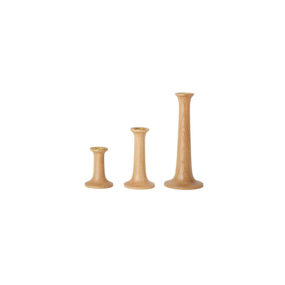 product image for Simple Oak & Maple Candle Holders in Various Sizes by Hawkins New York 41