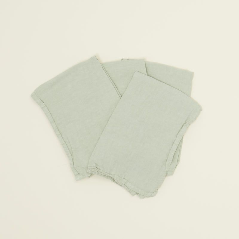 media image for Set of 4 Simple Linen Napkins in Various Colors by Hawkins New York 213