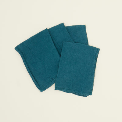 product image for Set of 4 Simple Linen Napkins in Various Colors by Hawkins New York 85