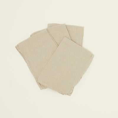 product image for Set of 4 Simple Linen Napkins in Various Colors by Hawkins New York 84