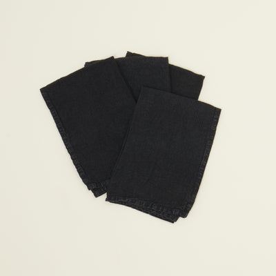 product image for Set of 4 Simple Linen Napkins in Various Colors by Hawkins New York 53