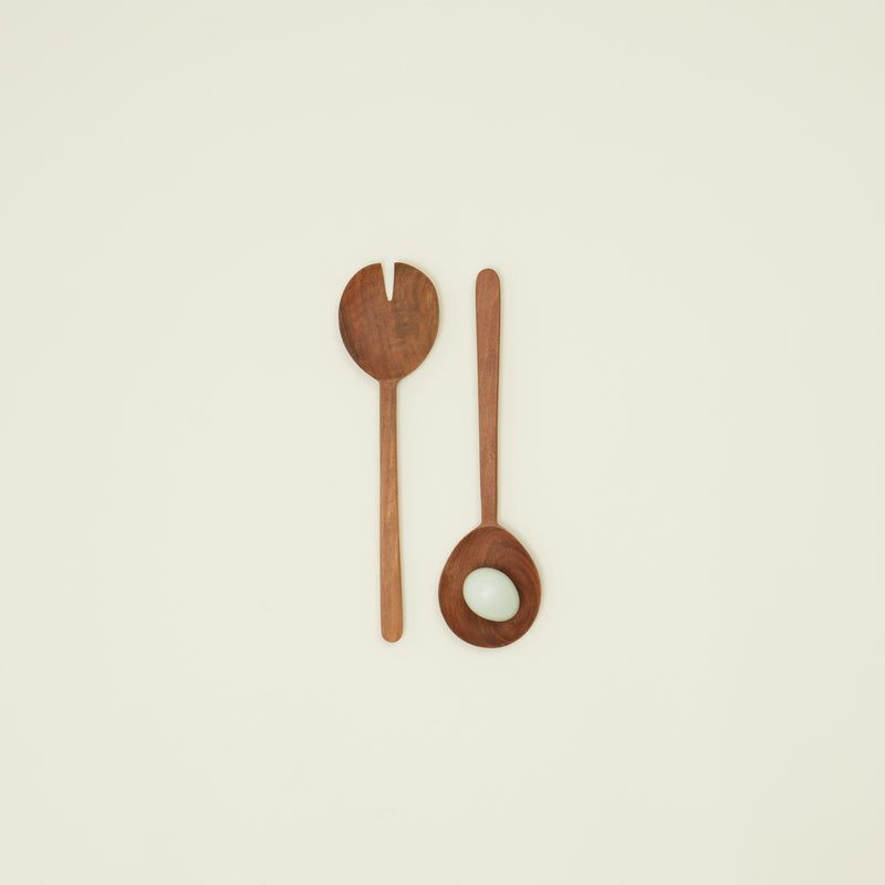 media image for Simple Walnut Spoon in Various Sizes by Hawkins New York 217