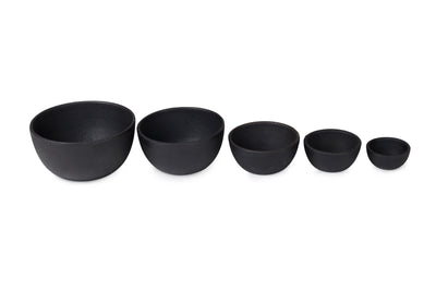 product image for SIMPLE CAST IRON BOWLS - Set of 5 by Hawkins New York 94