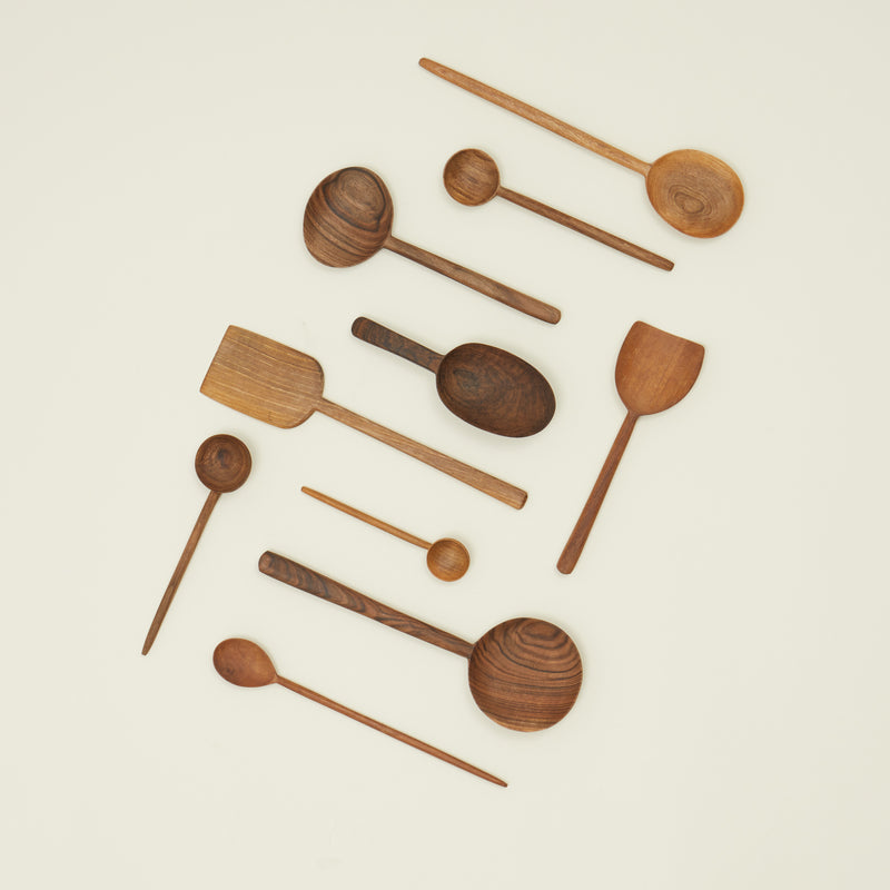 media image for Simple Walnut Spoon in Various Sizes by Hawkins New York 264