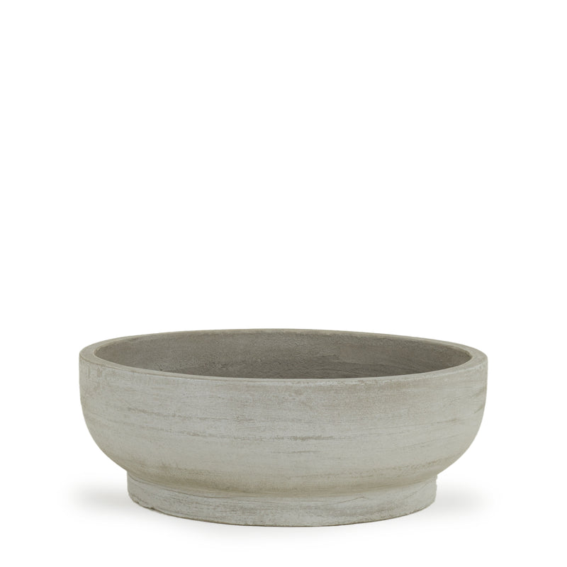 media image for Fiber Cement Footed Bowl Planters by Hawkins New York 221