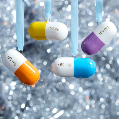product image for pill ornament set 3 24