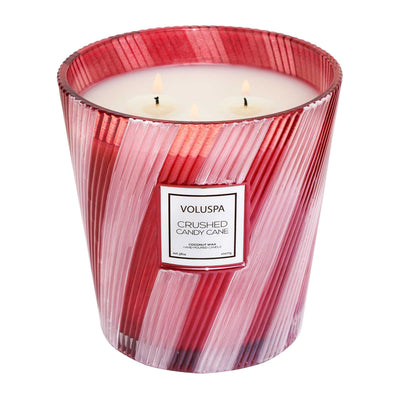 product image for crushed candy cane 3 wick hearth candle 1 30